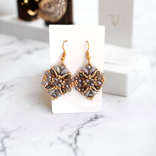 Majestic Beaded Earrings