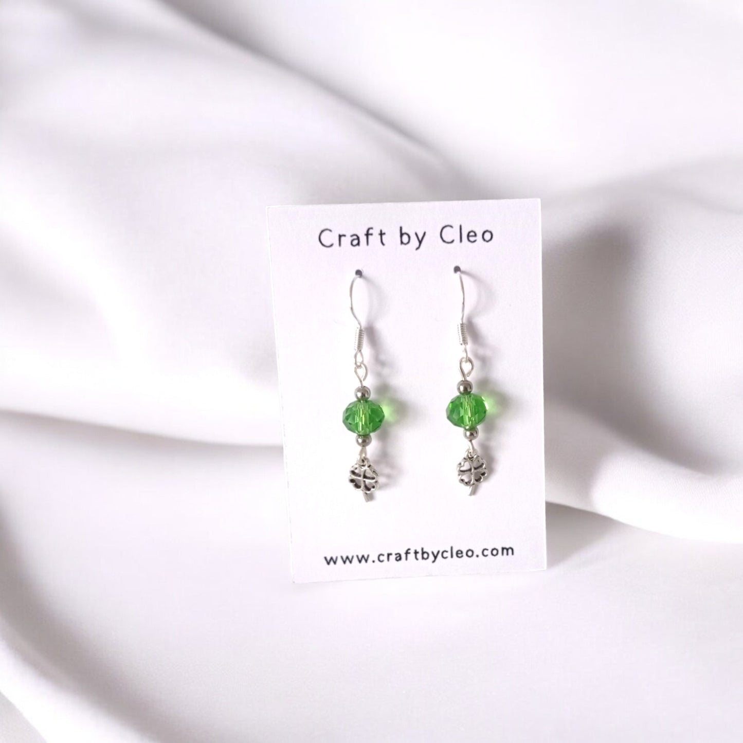 Emerald Luck Earrings