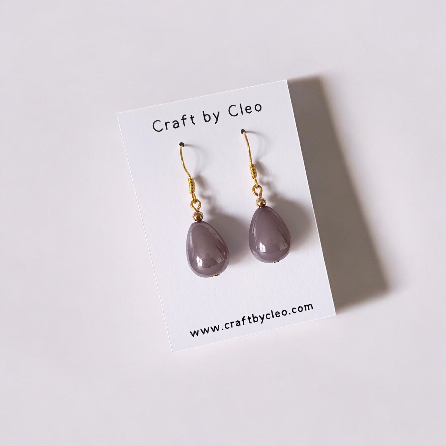 Lustre Dewdrop Earrings