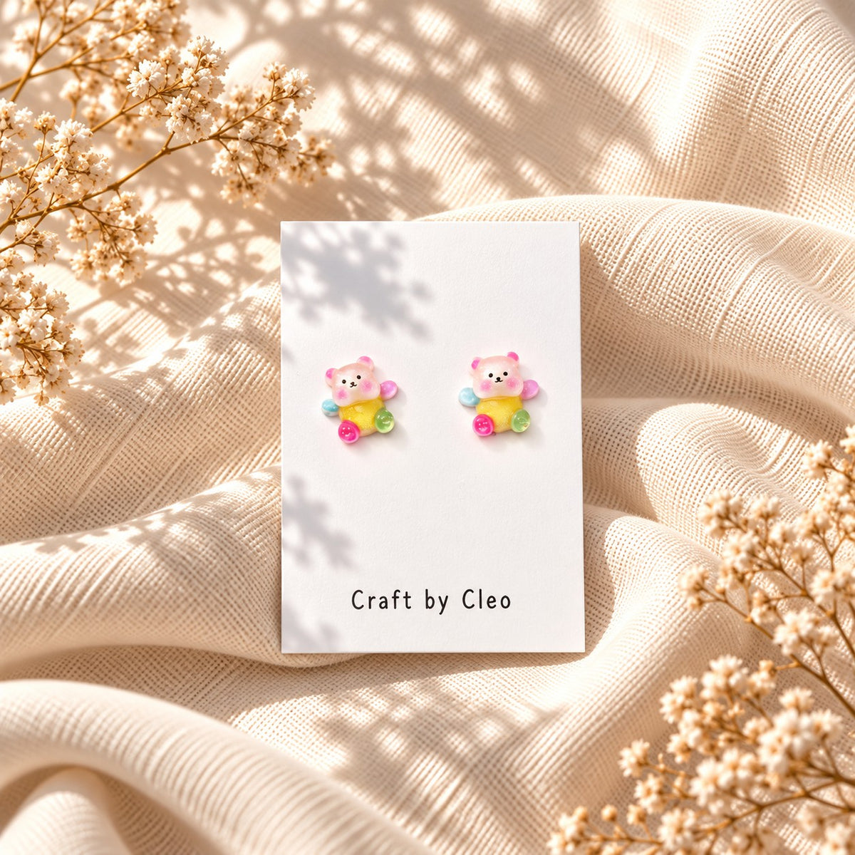 Tiny Teddy Studs