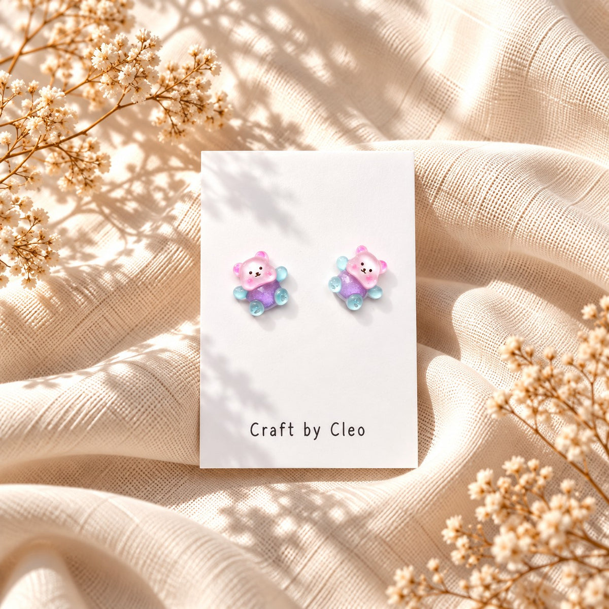 Tiny Teddy Studs