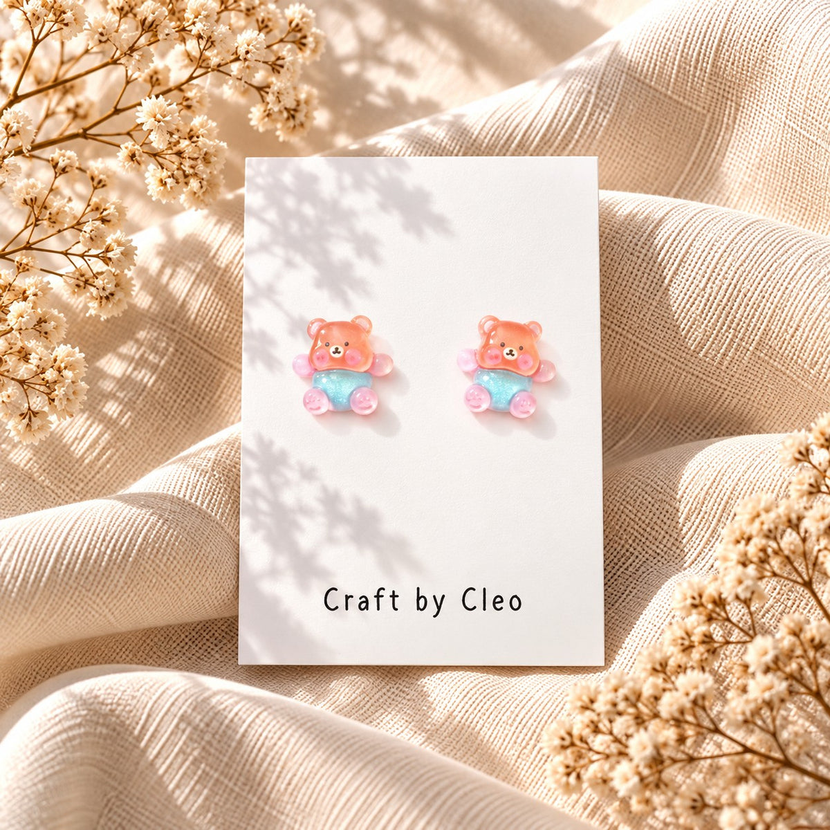 Tiny Teddy Studs