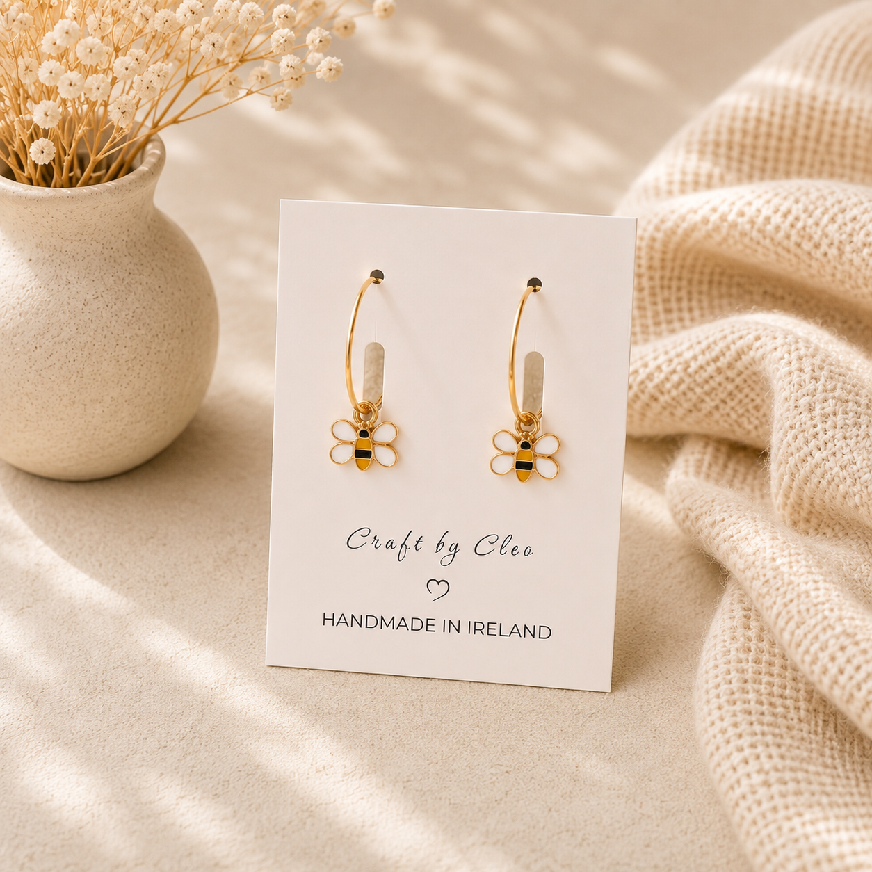 Everyday Charm Hoop Earrings