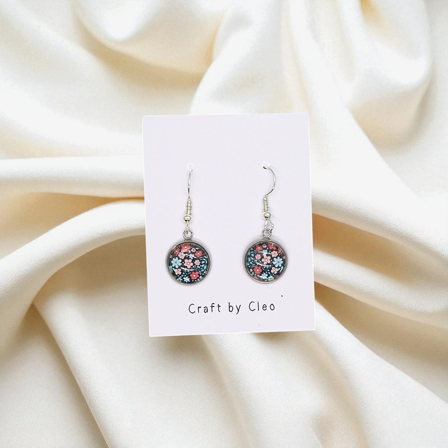 Flower Glow Drop Earrings